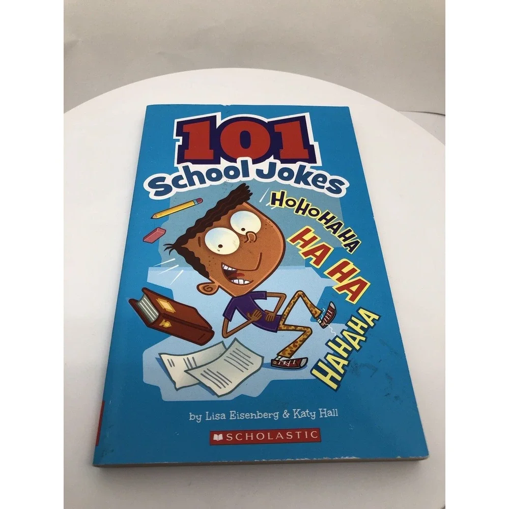 101 School Jokes Lisa Eisenberg & Katy Hall Paperback Funny Joke Book Scholastic